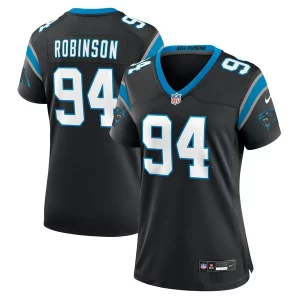 Alluring Chic A'Shawn Robinson Carolina Panthers Nike Women's Game Jersey - Black to Show Your Support