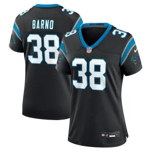 Classic Stylish Comfortable Amaré Barno Carolina Panthers Nike Women's Game Jersey - Black for Game Day