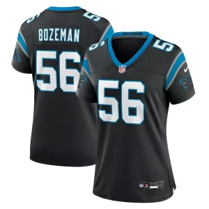 Stylish Vibrant Bradley Bozeman Carolina Panthers Nike Women's Team Game Jersey - Black to Boost Team Spirit