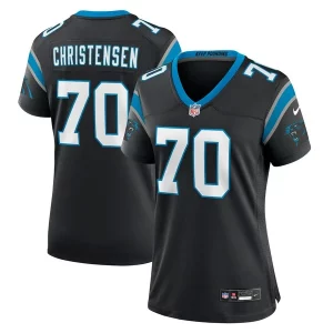 Exclusive Impressive Brady Christensen Carolina Panthers Nike Women's Team Game Jersey - Black to Elevate Your Game Day Look