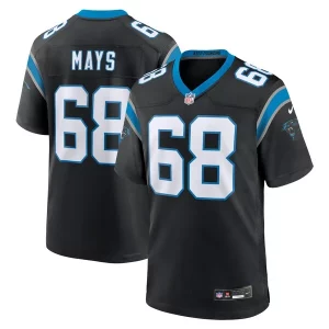 Sturdy Fabulous Vibrant Sleek Cade Mays Carolina Panthers Nike Team Game Jersey - Black for a Memorable Fan Moment
