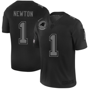 Exquisite Dashing Carolina Panthers #1 Cam Newton Men's Black 2019 Salute to Service Limited Stitched NFL Jersey to Boost Team Spirit