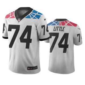 Trendy Stylish Cozy Carolina Panthers #74 Greg Little White Vapor Limited City Edition NFL Jersey for a Memorable Fan Moment