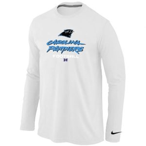 Cool Authentic Gorgeous Marvelous Carolina Panthers Critical Victory Long Sleeve T-Shirt White for an Unforgettable Season