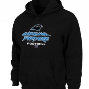 Distinctive Sleek Cool Carolina Panthers Critical Victory Pullover Hoodie Black for True Fans