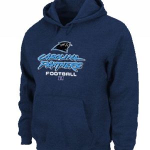 Superb Graceful Carolina Panthers Critical Victory Pullover Hoodie Dark Blue to Stand Out in the Crowd