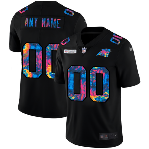 Alluring Smart Marvelous Exquisite Carolina Panthers Custom Men's Multi-Color Black 2020 NFL Crucial Catch Vapor Untouchable Limited Jersey to Stand Out in the Crowd