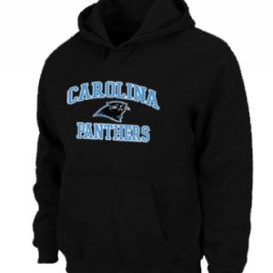 Outstanding Impressive Sturdy Stunning Carolina Panthers Heart & Soul Pullover Hoodie Black for an Unforgettable Season
