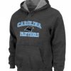 Dashing Chic Exclusive Sleek Carolina Panthers Heart & Soul Pullover Hoodie Dark Grey for the Ultimate Fan Experience