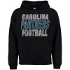 Graceful Modern Premium Luxurious Carolina Panthers Junk Food Kickoff Pullover Hoodie Black to Elevate Your Game Day Look