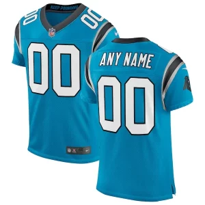 Marvelous Luxurious Comfortable Exclusive Carolina Panthers Nike Classic Elite Custom Jersey - Blue to Boost Team Spirit