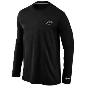 Attractive Elegant Carolina Panthers Sideline Legend Authentic Logo Long Sleeve T-Shirt Black for a Memorable Fan Moment