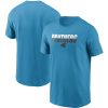 Smart Premium Fabulous Modern Carolina Panthers Split T-Shirt Blue to Stand Out in the Crowd