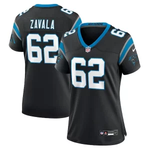 Alluring Modern Elegant Chandler Zavala Carolina Panthers Nike Women's Game Jersey - Black for the Ultimate Fan Experience