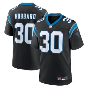 Sturdy Exclusive Unique Chuba Hubbard Carolina Panthers Nike Team Game Jersey - Black for Game Day
