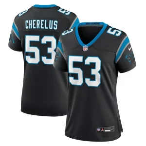 Modern Sleek Fabulous Claudin Cherelus Carolina Panthers Nike Women's Team Game Jersey - Black for Game Day