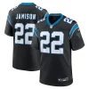 Elegant Superb Exquisite D'Shawn Jamison Carolina Panthers Nike Team Game Jersey - Black for a Memorable Fan Moment