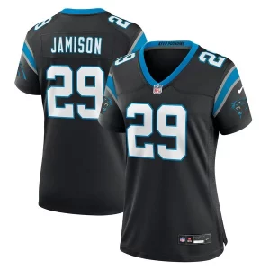 Alluring Stunning Chic D'Shawn Jamison Carolina Panthers Nike Women's Team Game Jersey - Black for an Unforgettable Season