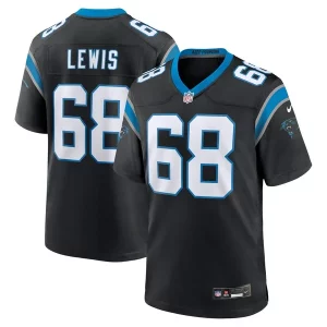 High Quality Modern Damien Lewis Carolina Panthers Nike Game Jersey - Black for a Memorable Fan Moment