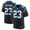 Exclusive Stunning Superb Dashing Dane Jackson Carolina Panthers Nike Game Jersey - Black for a Stylish Sporting Appearance