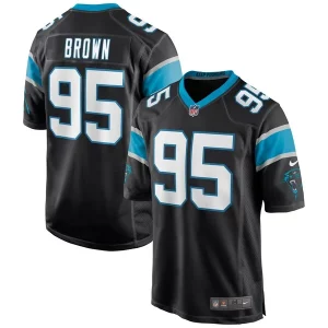 Impressive Elegant Premium Derrick Brown Carolina Panthers Nike Player Game Jersey - Black to Show Your Support