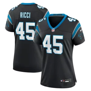 Alluring High Quality Smart Giovanni Ricci Carolina Panthers Nike Women's Team Game Jersey - Black to Elevate Your Game Day Look