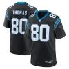 Exquisite Graceful Unique Ian Thomas Carolina Panthers Nike Team Game Jersey - Black to Stand Out in the Crowd