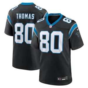 Exquisite Graceful Unique Ian Thomas Carolina Panthers Nike Team Game Jersey - Black to Stand Out in the Crowd