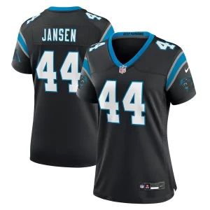Impressive Fabulous High Quality Comfortable J.J. Jansen Carolina Panthers Nike Women's Team Game Jersey - Black for True Fans
