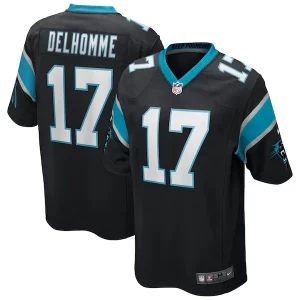 Distinctive Comfortable Impressive Jake Delhomme Carolina Panthers Nike Game Retired Player Jersey - Black to Show Your Support