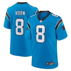 Elegant Stunning Graceful Jaycee Horn Carolina Panthers Nike Alternate Game Jersey - Blue for Game Day