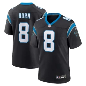 Comfortable Fabulous Sturdy Jaycee Horn Carolina Panthers Nike Game Jersey - Black for a Stylish Sporting Appearance