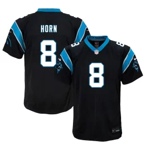 Elegant Handsome Jaycee Horn Carolina Panthers Nike Youth Game Jersey - Black to Stand Out in the Crowd