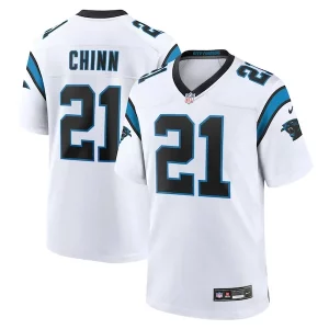 Luxurious Fantastic Fashionable Alluring Jeremy Chinn Carolina Panthers Nike Game Jersey - White for True Fans