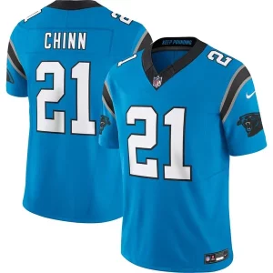 Stylish Impressive Jeremy Chinn Carolina Panthers Nike Vapor F.U.S.E. Limited Jersey - Blue for Game Day