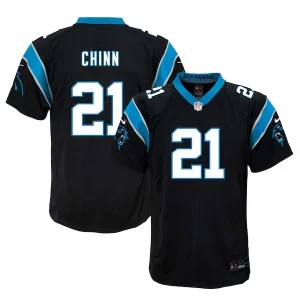 Cozy Cool Jeremy Chinn Carolina Panthers Nike Youth Game Jersey - Black for Game Day