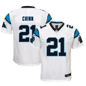 Impressive Outstanding Jeremy Chinn Carolina Panthers Nike Youth Game Jersey - White for True Fans