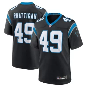 Outstanding Smart Unique Jon Rhattigan Carolina Panthers Nike Game Jersey - Black for a Stylish Sporting Appearance