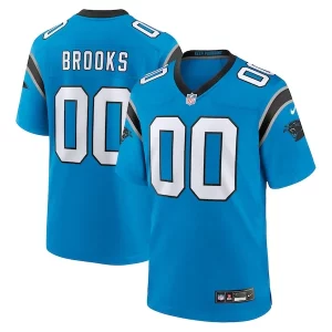 Cool Exquisite Distinctive Comfortable Jonathon Brooks Carolina Panthers Nike 2024 NFL Draft Alternate Game Player Jersey - Blue for the Ultimate Fan Experience