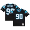Modern Comfortable Exquisite Luxurious Julius Peppers Carolina Panthers Legacy Replica Jersey聽鈥?Black for the Ultimate Fan Experience