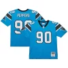 Sturdy Chic Eye   catching Superb Julius Peppers Carolina Panthers Legacy Replica Jersey聽鈥?Blue for True Fans