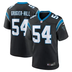 Marvelous Cozy Kamu Grugier-Hill Carolina Panthers Nike Game Jersey - Black for a Memorable Fan Moment