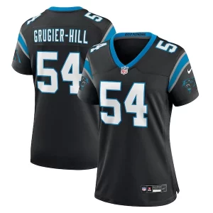 Eye   catching Cozy Kamu Grugier-Hill Carolina Panthers Nike Women's Game Jersey - Black to Boost Team Spirit