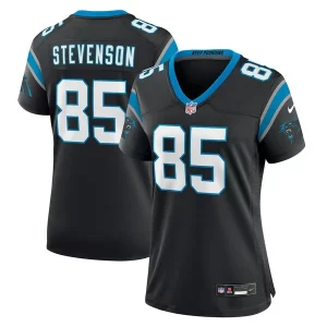 Superb Cozy High Quality Marquez Stevenson Carolina Panthers Nike Women's Team Game Jersey - Black to Elevate Your Game Day Look