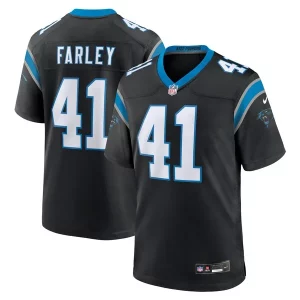 Marvelous Exquisite Stylish Matthias Farley Carolina Panthers Nike Game Jersey - Black for Game Day