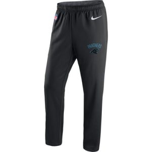Sturdy Fabulous Smart Men's Carolina Panthers Black Circuit Sideline Performance Pants for Game Day