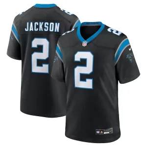 Handsome Premium Attractive Mike Jackson Carolina Panthers Nike Game Jersey - Black for an Unforgettable Season