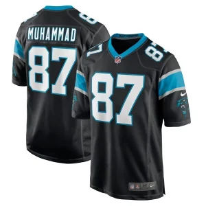 Classic Stunning Muhsin Muhammad Carolina Panthers Nike Retired Player Jersey - Black for a Memorable Fan Moment