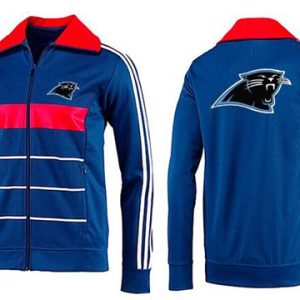 Marvelous Smart Modern Handsome NFL Carolina Panthers Team Logo Jacket Blue_4 for an Unforgettable Season