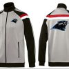 Outstanding Marvelous Sturdy NFL Carolina Panthers Team Logo Jacket Grey for True Fans